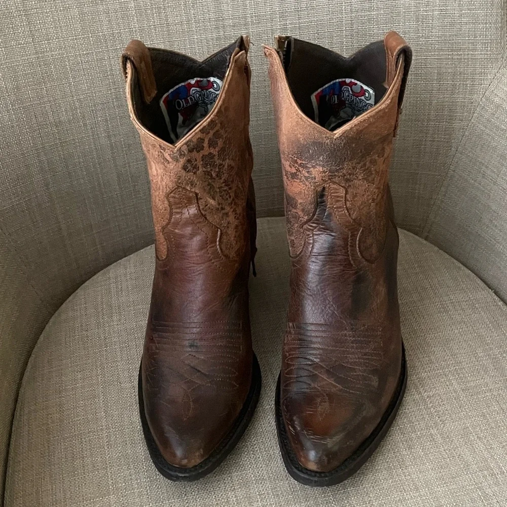 Old Gringo Corinna Leather Western Ankle Boot